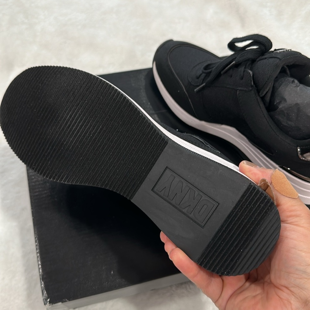 DKNY KADEN - Lace Up Wedg size 8 - Picture 5 of 8